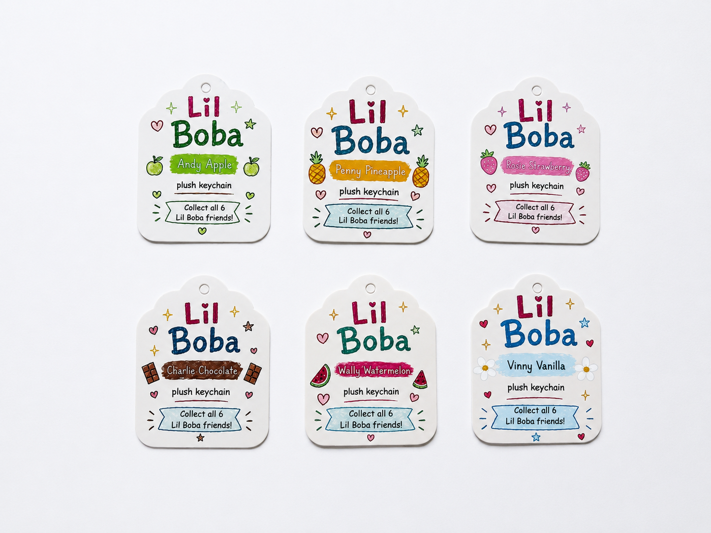 Lil Boba Plush Keychain (Component)